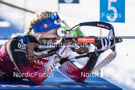 19.01.2022, Antholz, Italy (ITA): Lisa Theresa Hauser (AUT) - IBU World Cup Biathlon, training, Antholz (ITA). www.nordicfocus.com. © Thibaut/NordicFocus. Every downloaded picture is fee-liable.