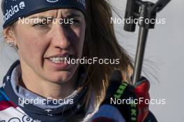 19.01.2022, Antholz, Italy (ITA): Deedra Irwin (USA) - IBU World Cup Biathlon, training, Antholz (ITA). www.nordicfocus.com. © Thibaut/NordicFocus. Every downloaded picture is fee-liable.