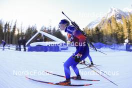 19.01.2022, Antholz, Italy (ITA): Amy Baserga (SUI) - IBU World Cup Biathlon, training, Antholz (ITA). www.nordicfocus.com. © Manzoni/NordicFocus. Every downloaded picture is fee-liable.