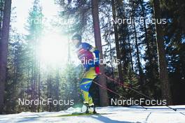 18.01.2022, Antholz, Italy (ITA): Olena Bilosiuk (UKR) - IBU World Cup Biathlon, training, Antholz (ITA). www.nordicfocus.com. © Thibaut/NordicFocus. Every downloaded picture is fee-liable.