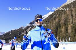 19.01.2022, Antholz, Italy (ITA): Eric Perrot (FRA) - IBU World Cup Biathlon, training, Antholz (ITA). www.nordicfocus.com. © Manzoni/NordicFocus. Every downloaded picture is fee-liable.