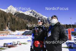 19.01.2022, Antholz, Italy (ITA): Rene Zahkna (EST) - IBU World Cup Biathlon, training, Antholz (ITA). www.nordicfocus.com. © Manzoni/NordicFocus. Every downloaded picture is fee-liable.