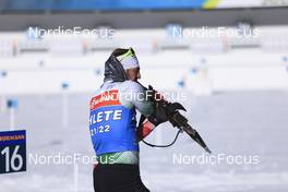 19.01.2022, Antholz, Italy (ITA): Anton Sinapov (BUL) - IBU World Cup Biathlon, training, Antholz (ITA). www.nordicfocus.com. © Manzoni/NordicFocus. Every downloaded picture is fee-liable.