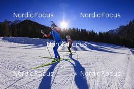 19.01.2022, Antholz, Italy (ITA): Monika Hojnisz (POL), (l-r) - IBU World Cup Biathlon, training, Antholz (ITA). www.nordicfocus.com. © Manzoni/NordicFocus. Every downloaded picture is fee-liable.