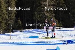 19.01.2022, Antholz, Italy (ITA): Sari Maeda (JPN) - IBU World Cup Biathlon, training, Antholz (ITA). www.nordicfocus.com. © Manzoni/NordicFocus. Every downloaded picture is fee-liable.