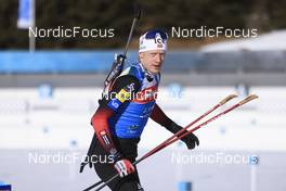 19.01.2022, Antholz, Italy (ITA): Johannes Thingnes Boe (NOR) - IBU World Cup Biathlon, training, Antholz (ITA). www.nordicfocus.com. © Manzoni/NordicFocus. Every downloaded picture is fee-liable.