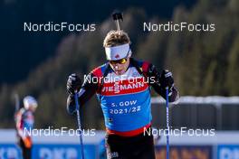 18.01.2022, Antholz, Italy (ITA): Scott Gow (CAN) - IBU World Cup Biathlon, training, Antholz (ITA). www.nordicfocus.com. © Thibaut/NordicFocus. Every downloaded picture is fee-liable.