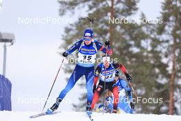 06.03.2022, Kontiolahti, Finland (FIN): Sebastian Stalder (SUI) - IBU World Cup Biathlon, pursuit men, Kontiolahti (FIN). www.nordicfocus.com. © Manzoni/NordicFocus. Every downloaded picture is fee-liable.