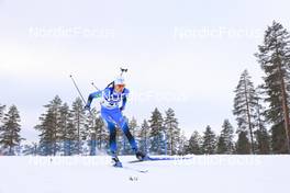 06.03.2022, Kontiolahti, Finland (FIN): Eric Perrot (FRA) - IBU World Cup Biathlon, pursuit men, Kontiolahti (FIN). www.nordicfocus.com. © Manzoni/NordicFocus. Every downloaded picture is fee-liable.