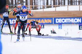 06.03.2022, Kontiolahti, Finland (FIN): Erik Lesser (GER) - IBU World Cup Biathlon, pursuit men, Kontiolahti (FIN). www.nordicfocus.com. © Manzoni/NordicFocus. Every downloaded picture is fee-liable.