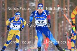 06.03.2022, Kontiolahti, Finland (FIN): Joscha Burkhalter (SUI) - IBU World Cup Biathlon, pursuit men, Kontiolahti (FIN). www.nordicfocus.com. © Manzoni/NordicFocus. Every downloaded picture is fee-liable.