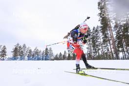 06.03.2022, Kontiolahti, Finland (FIN): Felix Leitner (AUT) - IBU World Cup Biathlon, pursuit men, Kontiolahti (FIN). www.nordicfocus.com. © Manzoni/NordicFocus. Every downloaded picture is fee-liable.