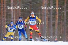 06.03.2022, Kontiolahti, Finland (FIN): Thierry Langer (BEL) - IBU World Cup Biathlon, pursuit men, Kontiolahti (FIN). www.nordicfocus.com. © Manzoni/NordicFocus. Every downloaded picture is fee-liable.