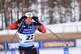 06.03.2022, Kontiolahti, Finland (FIN): Sturla Holm Laegreid (NOR) - IBU World Cup Biathlon, pursuit men, Kontiolahti (FIN). www.nordicfocus.com. © Manzoni/NordicFocus. Every downloaded picture is fee-liable.