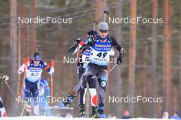 06.03.2022, Kontiolahti, Finland (FIN): Alexandr Mukhin (KAZ) - IBU World Cup Biathlon, pursuit men, Kontiolahti (FIN). www.nordicfocus.com. © Manzoni/NordicFocus. Every downloaded picture is fee-liable.