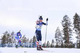 06.03.2022, Kontiolahti, Finland (FIN): Paul Schommer (USA) - IBU World Cup Biathlon, pursuit men, Kontiolahti (FIN). www.nordicfocus.com. © Manzoni/NordicFocus. Every downloaded picture is fee-liable.