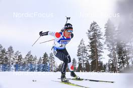 06.03.2022, Kontiolahti, Finland (FIN): Mikito Tachizaki (JPN) - IBU World Cup Biathlon, pursuit men, Kontiolahti (FIN). www.nordicfocus.com. © Manzoni/NordicFocus. Every downloaded picture is fee-liable.