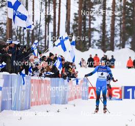 06.03.2022, Kontiolahti, Finland (FIN): Emilien Jacquelin (FRA) - IBU World Cup Biathlon, pursuit men, Kontiolahti (FIN). www.nordicfocus.com. © Manzoni/NordicFocus. Every downloaded picture is fee-liable.