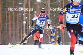 06.03.2022, Kontiolahti, Finland (FIN): Tsukasa Kobonoki (JPN) - IBU World Cup Biathlon, pursuit men, Kontiolahti (FIN). www.nordicfocus.com. © Manzoni/NordicFocus. Every downloaded picture is fee-liable.