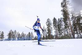 06.03.2022, Kontiolahti, Finland (FIN): Sebastian Stalder (SUI) - IBU World Cup Biathlon, pursuit men, Kontiolahti (FIN). www.nordicfocus.com. © Manzoni/NordicFocus. Every downloaded picture is fee-liable.