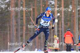 06.03.2022, Kontiolahti, Finland (FIN): David Zobel (GER) - IBU World Cup Biathlon, pursuit men, Kontiolahti (FIN). www.nordicfocus.com. © Manzoni/NordicFocus. Every downloaded picture is fee-liable.