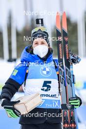 06.03.2022, Kontiolahti, Finland (FIN): Anais Chevalier-Bouchet (FRA) - IBU World Cup Biathlon, pursuit women, Kontiolahti (FIN). www.nordicfocus.com. © Manzoni/NordicFocus. Every downloaded picture is fee-liable.