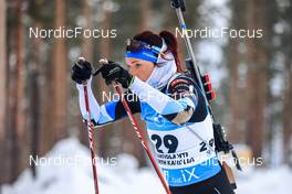 06.03.2022, Kontiolahti, Finland (FIN): Tuuli Tomingas (EST) - IBU World Cup Biathlon, pursuit women, Kontiolahti (FIN). www.nordicfocus.com. © Manzoni/NordicFocus. Every downloaded picture is fee-liable.