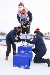 06.03.2022, Kontiolahti, Finland (FIN): Suvi Minkkinen (FIN) - IBU World Cup Biathlon, pursuit women, Kontiolahti (FIN). www.nordicfocus.com. © Manzoni/NordicFocus. Every downloaded picture is fee-liable.