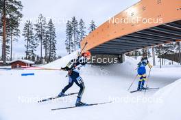 06.03.2022, Kontiolahti, Finland (FIN): Franziska Hildebrand (GER), Elvira Oeberg (SWE), (l-r) - IBU World Cup Biathlon, pursuit women, Kontiolahti (FIN). www.nordicfocus.com. © Manzoni/NordicFocus. Every downloaded picture is fee-liable.