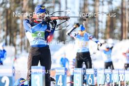 04.03.2022, Kontiolahti, Finland (FIN): Martin Jaeger (SUI) - IBU World Cup Biathlon, relay men, Kontiolahti (FIN). www.nordicfocus.com. © Manzoni/NordicFocus. Every downloaded picture is fee-liable.