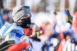 04.03.2022, Kontiolahti, Finland (FIN): Marian Hiller (GER), IBU TV - IBU World Cup Biathlon, relay men, Kontiolahti (FIN). www.nordicfocus.com. © Manzoni/NordicFocus. Every downloaded picture is fee-liable.