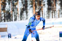 04.03.2022, Kontiolahti, Finland (FIN): Quentin Fillon Maillet (FRA) - IBU World Cup Biathlon, relay men, Kontiolahti (FIN). www.nordicfocus.com. © Manzoni/NordicFocus. Every downloaded picture is fee-liable.