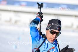 04.03.2022, Kontiolahti, Finland (FIN): Quentin Fillon Maillet (FRA) - IBU World Cup Biathlon, relay men, Kontiolahti (FIN). www.nordicfocus.com. © Manzoni/NordicFocus. Every downloaded picture is fee-liable.