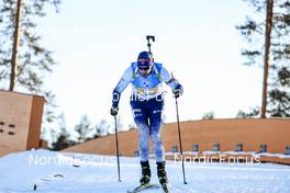 04.03.2022, Kontiolahti, Finland (FIN): Olli Hiidensalo (FIN) - IBU World Cup Biathlon, relay men, Kontiolahti (FIN). www.nordicfocus.com. © Manzoni/NordicFocus. Every downloaded picture is fee-liable.