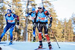 04.03.2022, Kontiolahti, Finland (FIN): Adam Runnalls (CAN) - IBU World Cup Biathlon, relay men, Kontiolahti (FIN). www.nordicfocus.com. © Manzoni/NordicFocus. Every downloaded picture is fee-liable.