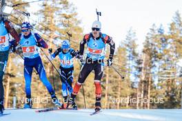 04.03.2022, Kontiolahti, Finland (FIN): Adam Runnalls (CAN) - IBU World Cup Biathlon, relay men, Kontiolahti (FIN). www.nordicfocus.com. © Manzoni/NordicFocus. Every downloaded picture is fee-liable.
