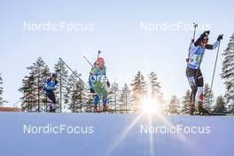 04.03.2022, Kontiolahti, Finland (FIN): Tsukasa Kobonoki (JPN), Sean Doherty (USA) - IBU World Cup Biathlon, relay men, Kontiolahti (FIN). www.nordicfocus.com. © Manzoni/NordicFocus. Every downloaded picture is fee-liable.