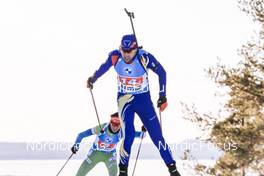 04.03.2022, Kontiolahti, Finland (FIN): George Buta (ROU) - IBU World Cup Biathlon, relay men, Kontiolahti (FIN). www.nordicfocus.com. © Manzoni/NordicFocus. Every downloaded picture is fee-liable.