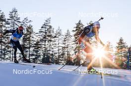 04.03.2022, Kontiolahti, Finland (FIN): Felix Leitner (AUT) - IBU World Cup Biathlon, relay men, Kontiolahti (FIN). www.nordicfocus.com. © Manzoni/NordicFocus. Every downloaded picture is fee-liable.