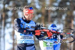 04.03.2022, Kontiolahti, Finland (FIN): Philipp Nawrath (GER) - IBU World Cup Biathlon, relay men, Kontiolahti (FIN). www.nordicfocus.com. © Manzoni/NordicFocus. Every downloaded picture is fee-liable.