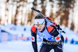 04.03.2022, Kontiolahti, Finland (FIN): Scott Gow (CAN) - IBU World Cup Biathlon, relay men, Kontiolahti (FIN). www.nordicfocus.com. © Manzoni/NordicFocus. Every downloaded picture is fee-liable.
