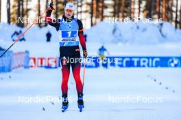 04.03.2022, Kontiolahti, Finland (FIN): Vetle Sjaastad Christiansen (NOR) - IBU World Cup Biathlon, relay men, Kontiolahti (FIN). www.nordicfocus.com. © Manzoni/NordicFocus. Every downloaded picture is fee-liable.
