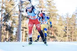 04.03.2022, Kontiolahti, Finland (FIN): David Komatz (AUT) - IBU World Cup Biathlon, relay men, Kontiolahti (FIN). www.nordicfocus.com. © Manzoni/NordicFocus. Every downloaded picture is fee-liable.