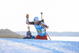 04.03.2022, Kontiolahti, Finland (FIN): Simon Eder (AUT) - IBU World Cup Biathlon, relay men, Kontiolahti (FIN). www.nordicfocus.com. © Manzoni/NordicFocus. Every downloaded picture is fee-liable.