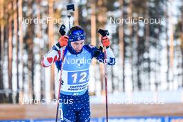 04.03.2022, Kontiolahti, Finland (FIN): Jake Brown (USA) - IBU World Cup Biathlon, relay men, Kontiolahti (FIN). www.nordicfocus.com. © Manzoni/NordicFocus. Every downloaded picture is fee-liable.