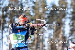 04.03.2022, Kontiolahti, Finland (FIN): Roman Rees (GER) - IBU World Cup Biathlon, relay men, Kontiolahti (FIN). www.nordicfocus.com. © Manzoni/NordicFocus. Every downloaded picture is fee-liable.
