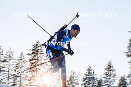 04.03.2022, Kontiolahti, Finland (FIN): Martin Jaeger (SUI) - IBU World Cup Biathlon, relay men, Kontiolahti (FIN). www.nordicfocus.com. © Manzoni/NordicFocus. Every downloaded picture is fee-liable.