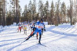 04.03.2022, Kontiolahti, Finland (FIN): Antonin Guigonnat (FRA) - IBU World Cup Biathlon, relay men, Kontiolahti (FIN). www.nordicfocus.com. © Manzoni/NordicFocus. Every downloaded picture is fee-liable.