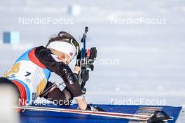 04.03.2022, Kontiolahti, Finland (FIN): Sturla Holm Laegreid (NOR) - IBU World Cup Biathlon, relay men, Kontiolahti (FIN). www.nordicfocus.com. © Manzoni/NordicFocus. Every downloaded picture is fee-liable.