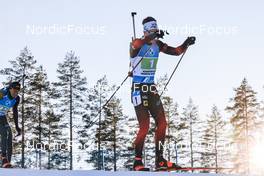 04.03.2022, Kontiolahti, Finland (FIN): Filip Fjeld Andersen (NOR) - IBU World Cup Biathlon, relay men, Kontiolahti (FIN). www.nordicfocus.com. © Manzoni/NordicFocus. Every downloaded picture is fee-liable.